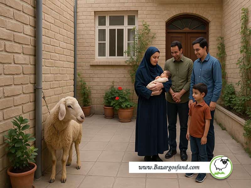 قربانی عقیقه برای نوزاد