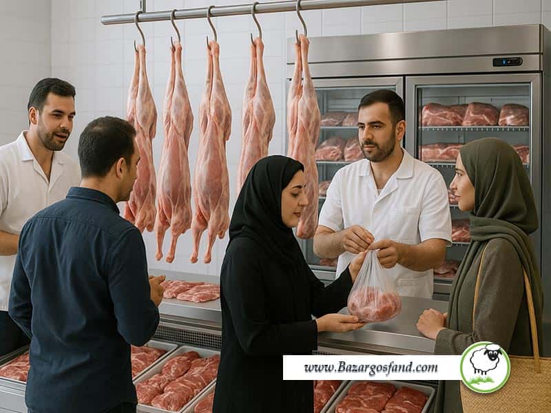 انتخاب گوشت گوسفند